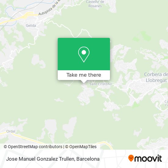 Jose Manuel Gonzalez Trullen map
