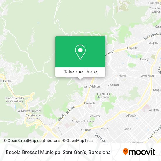 Escola Bressol Municipal Sant Genís map