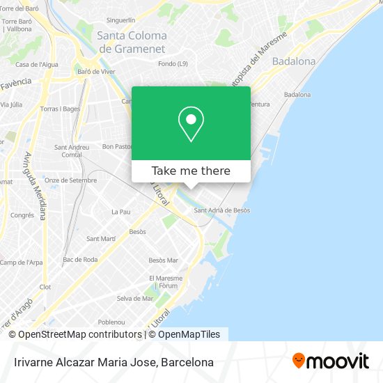 Irivarne Alcazar Maria Jose map