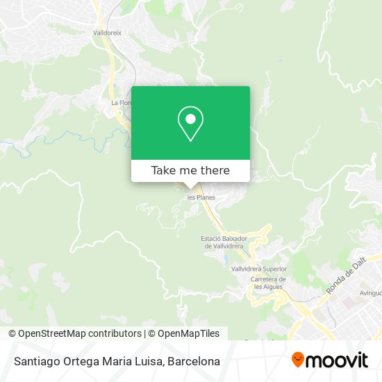 mapa Santiago Ortega Maria Luisa