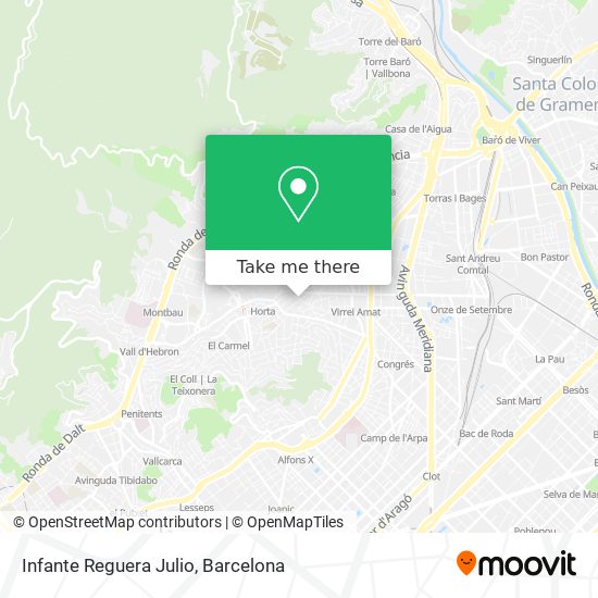 Infante Reguera Julio map