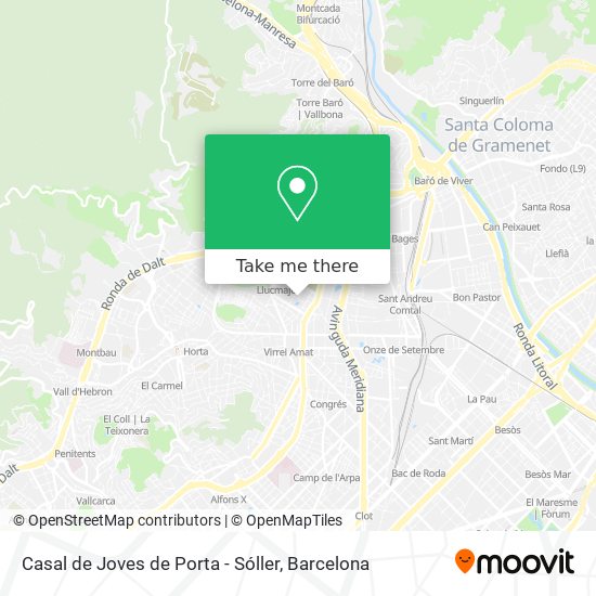 Casal de Joves de Porta - Sóller map