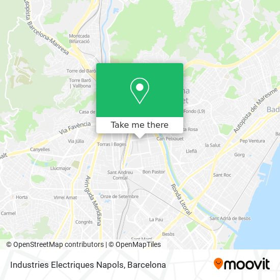 Industries Electriques Napols map