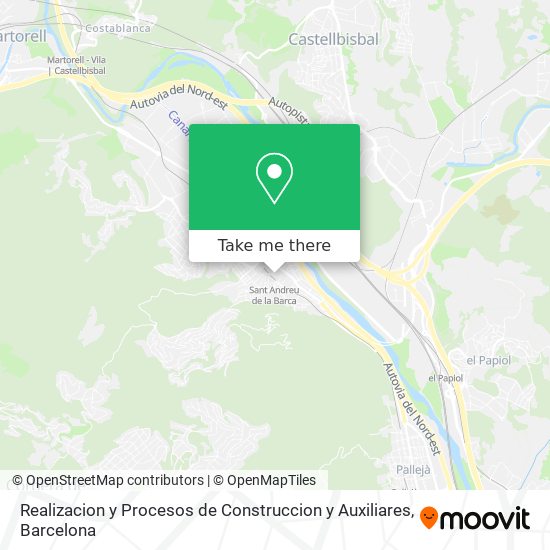 Realizacion y Procesos de Construccion y Auxiliares map