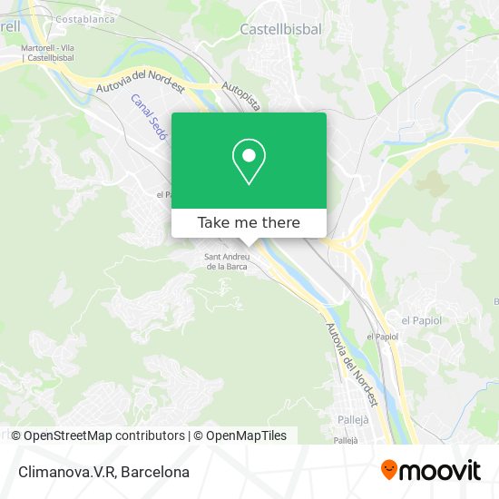 Climanova.V.R map