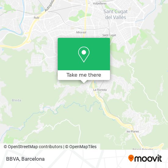 BBVA map