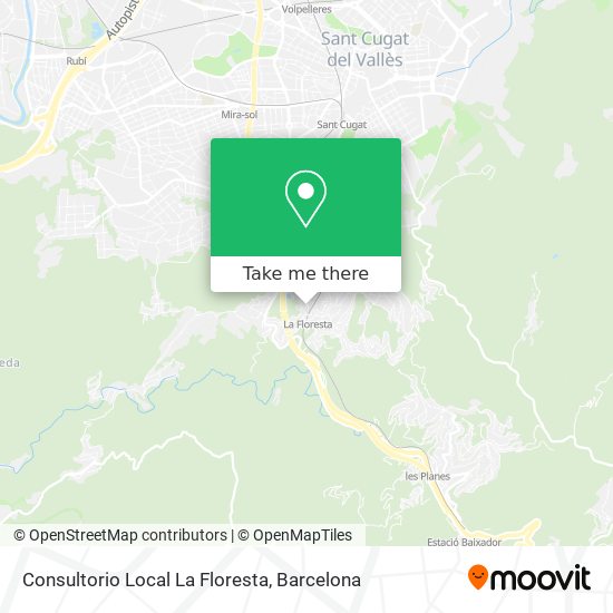 Consultorio Local La Floresta map