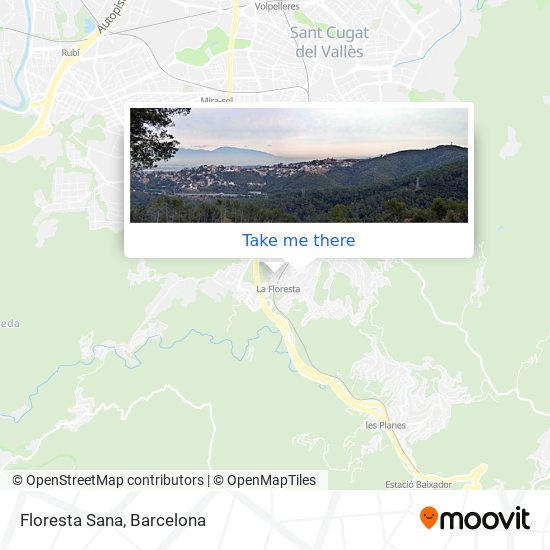 Floresta Sana map