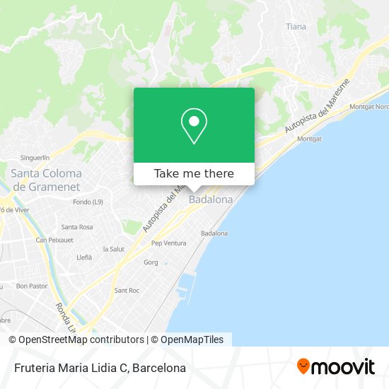 Fruteria Maria Lidia C map