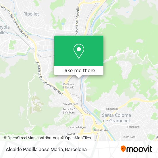 mapa Alcaide Padilla Jose Maria