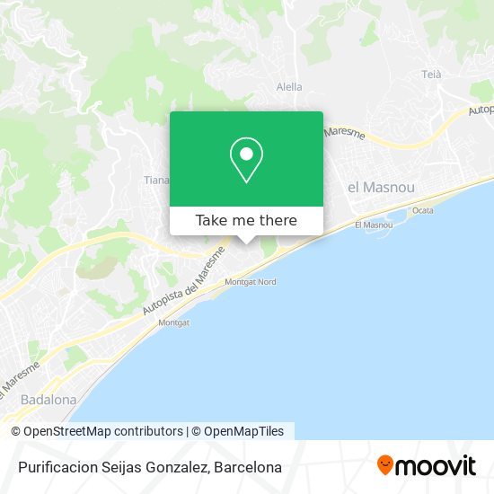 Purificacion Seijas Gonzalez map