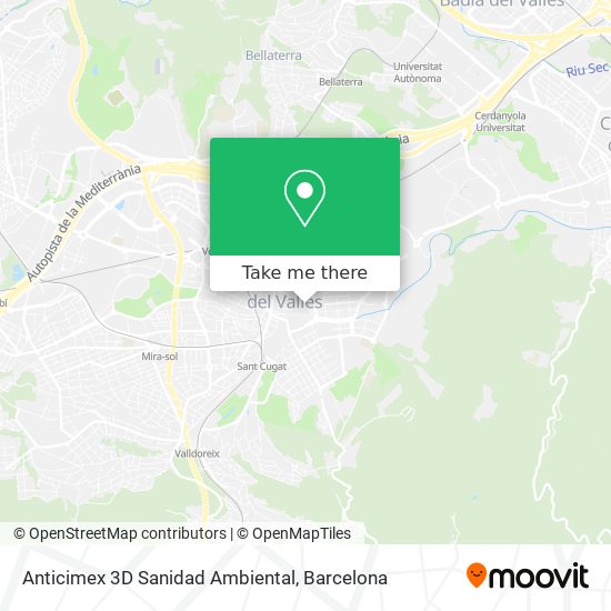 Anticimex 3D Sanidad Ambiental map