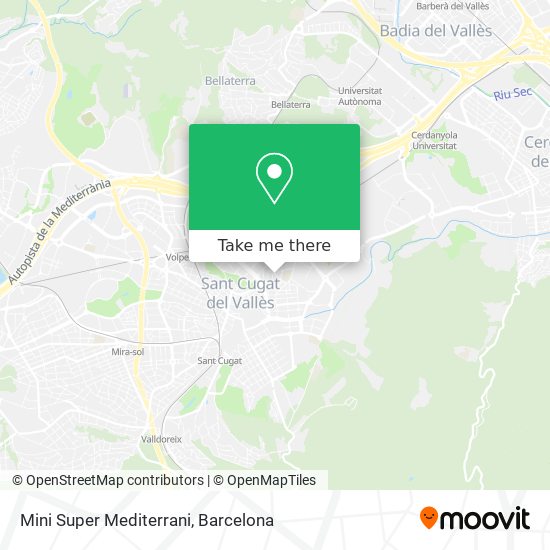 Mini Super Mediterrani map