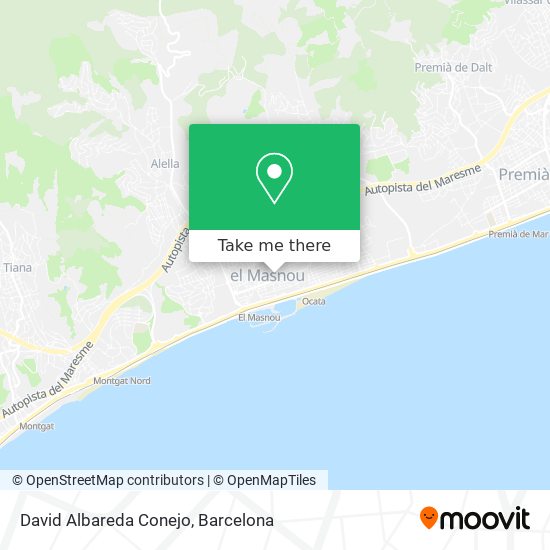 David Albareda Conejo map