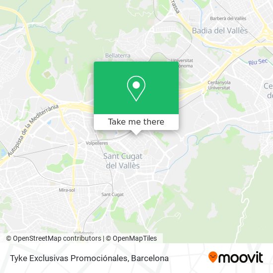 Tyke Exclusivas Promociónales map