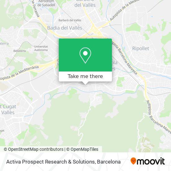 Activa Prospect Research & Solutions map