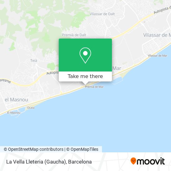 La Vella Lleteria (Gaucha) map