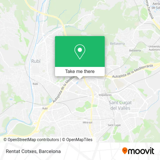 Rentat Cotxes map