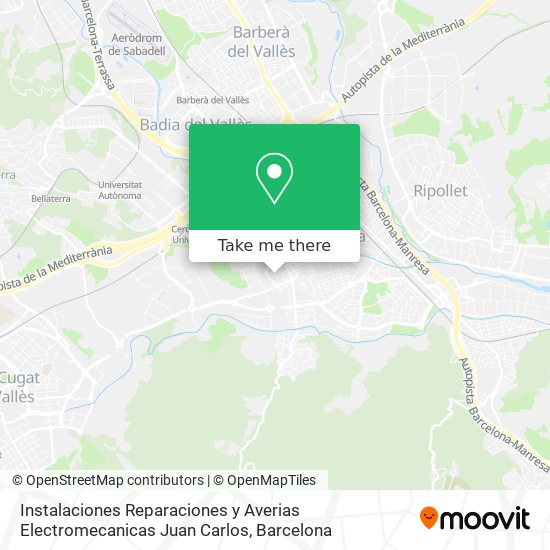 Instalaciones Reparaciones y Averias Electromecanicas Juan Carlos map