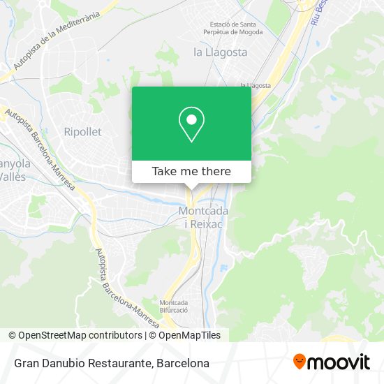 Gran Danubio Restaurante map