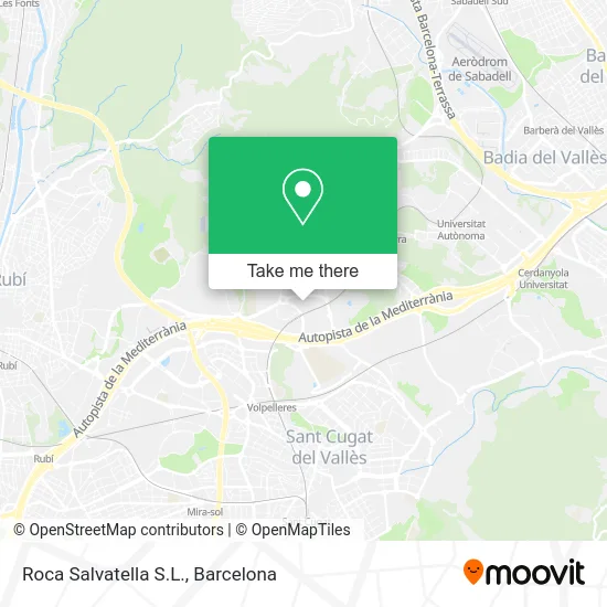 Roca Salvatella S.L. map