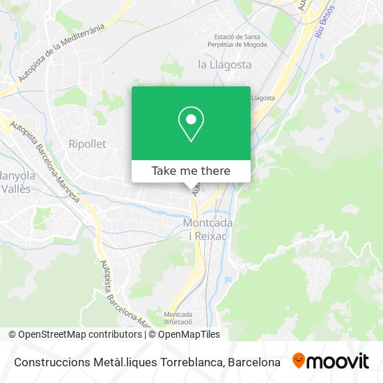 Construccions Metàl.liques Torreblanca map