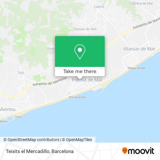 Teixits el Mercadillo map