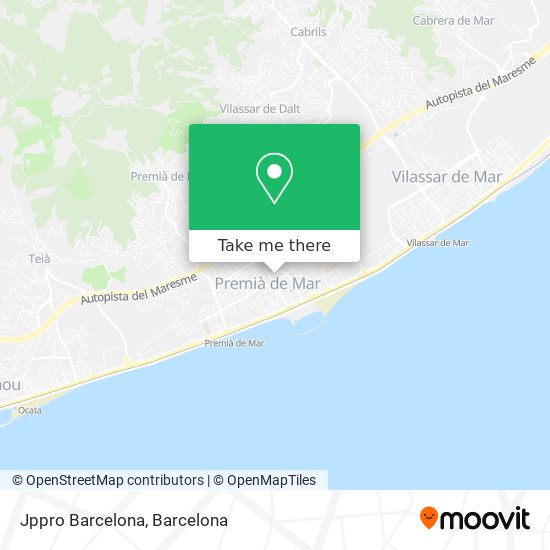 Jppro Barcelona map