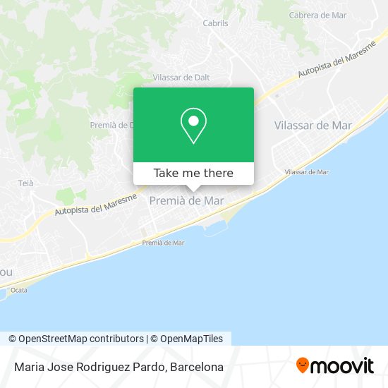 Maria Jose Rodriguez Pardo map