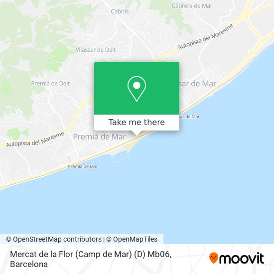 Mercat de la Flor (Camp de Mar) (D) Mb06 map
