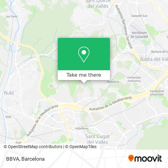 BBVA map