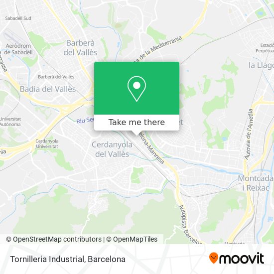 Tornilleria Industrial map