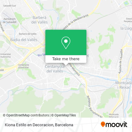 Kiona Estilo en Decoracion map