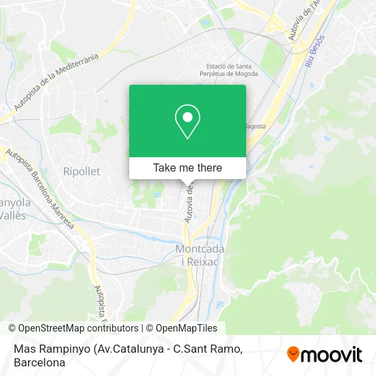 Mas Rampinyo map