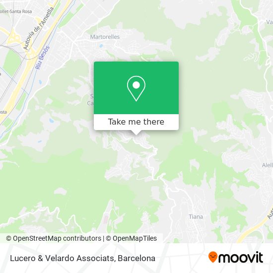mapa Lucero & Velardo Associats
