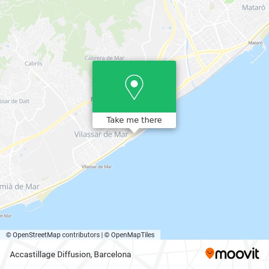 Accastillage Diffusion map