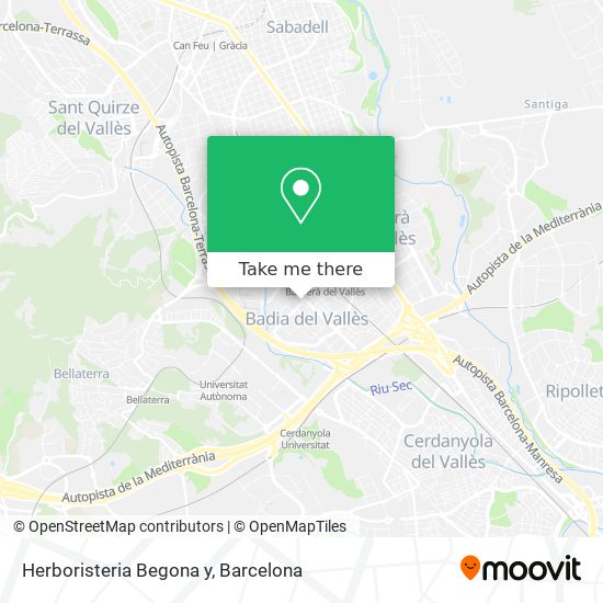 Herboristeria Begona y map