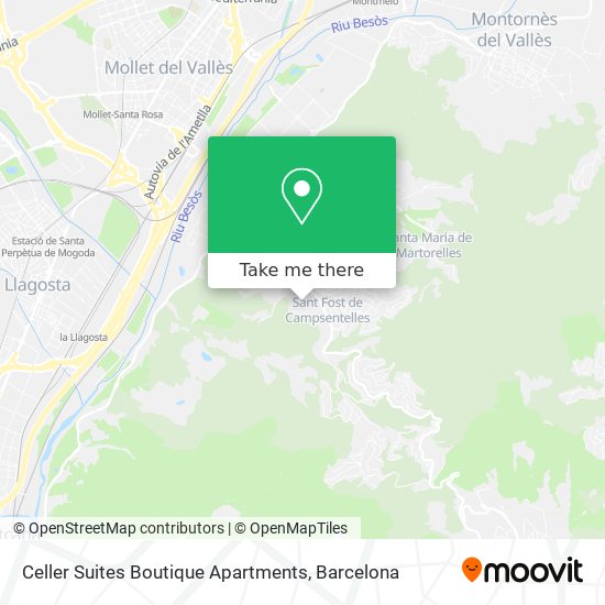 Celler Suites Boutique Apartments map