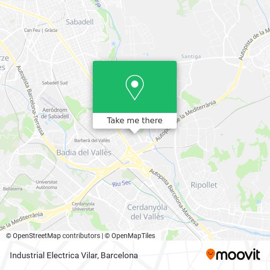 Industrial Electrica Vilar map
