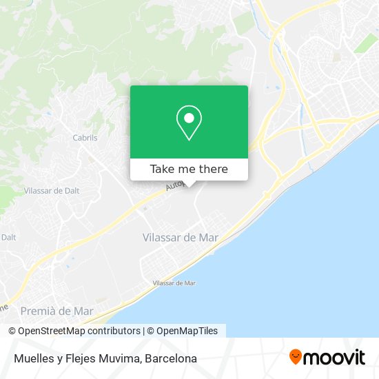 Muelles y Flejes Muvima map