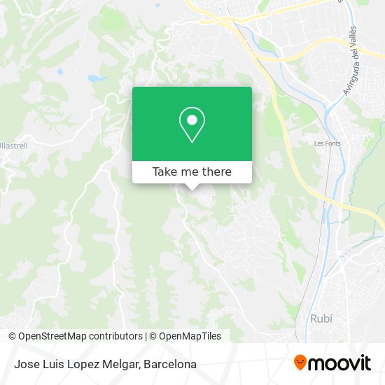 Jose Luis Lopez Melgar map