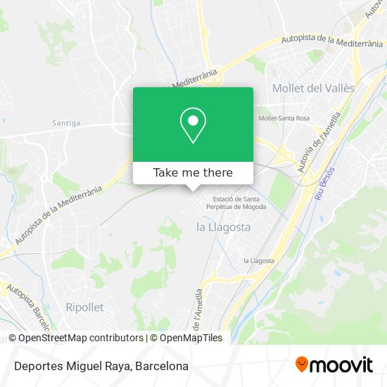 Deportes Miguel Raya map