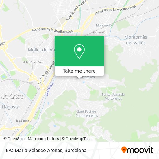 Eva Maria Velasco Arenas map