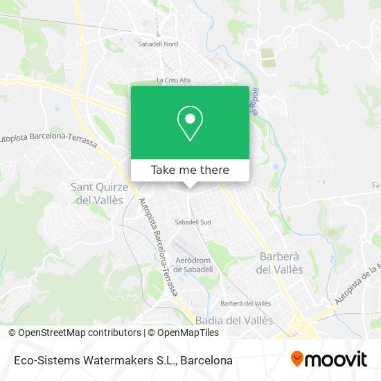 mapa Eco-Sistems Watermakers S.L.