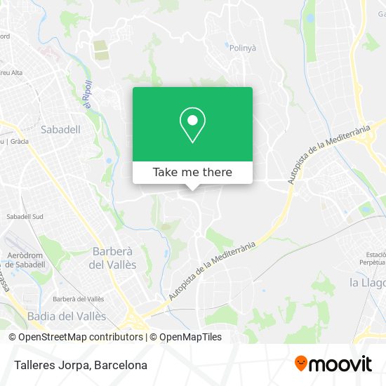 Talleres Jorpa map