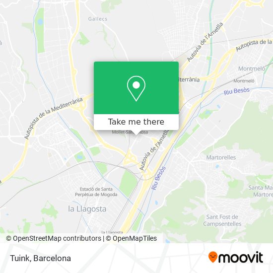 Tuink map