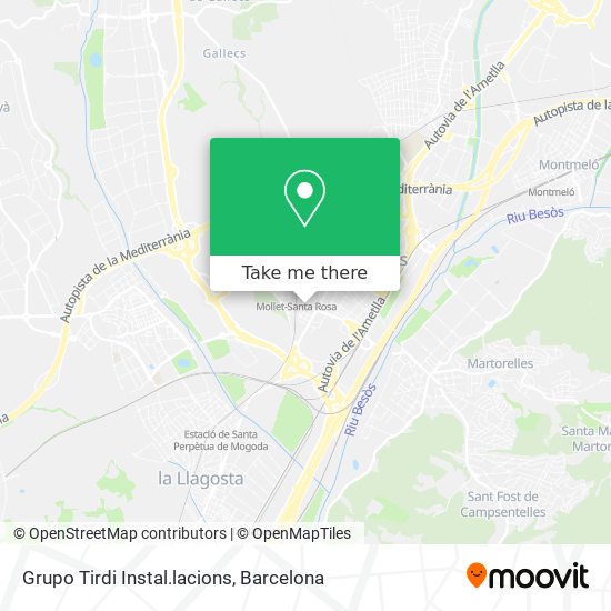 Grupo Tirdi Instal.lacions map