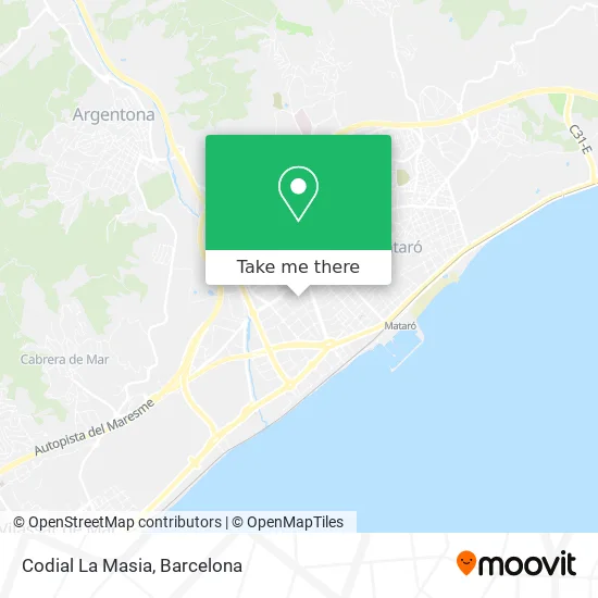 Codial La Masia map