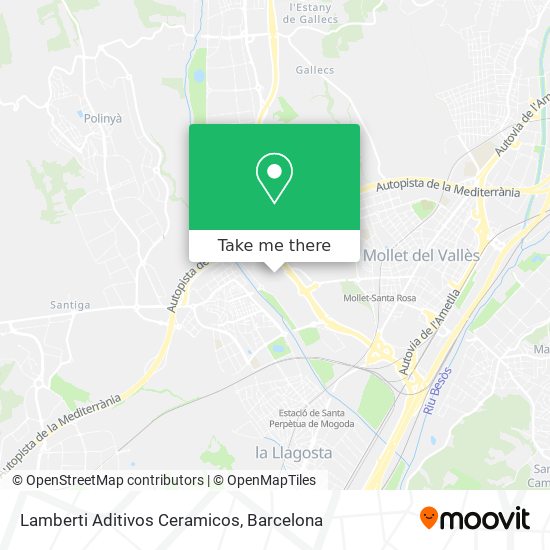 Lamberti Aditivos Ceramicos map