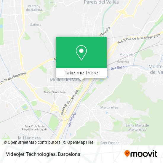 Videojet Technologies map